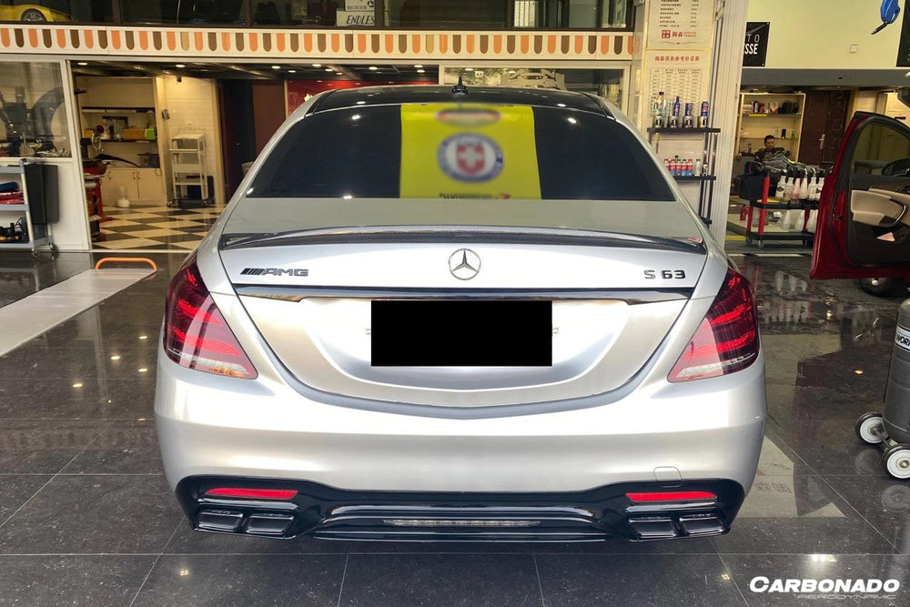 Alerón para maletero estilo Mercedes Benz S63 W222 Sedan MSY 2014-2020