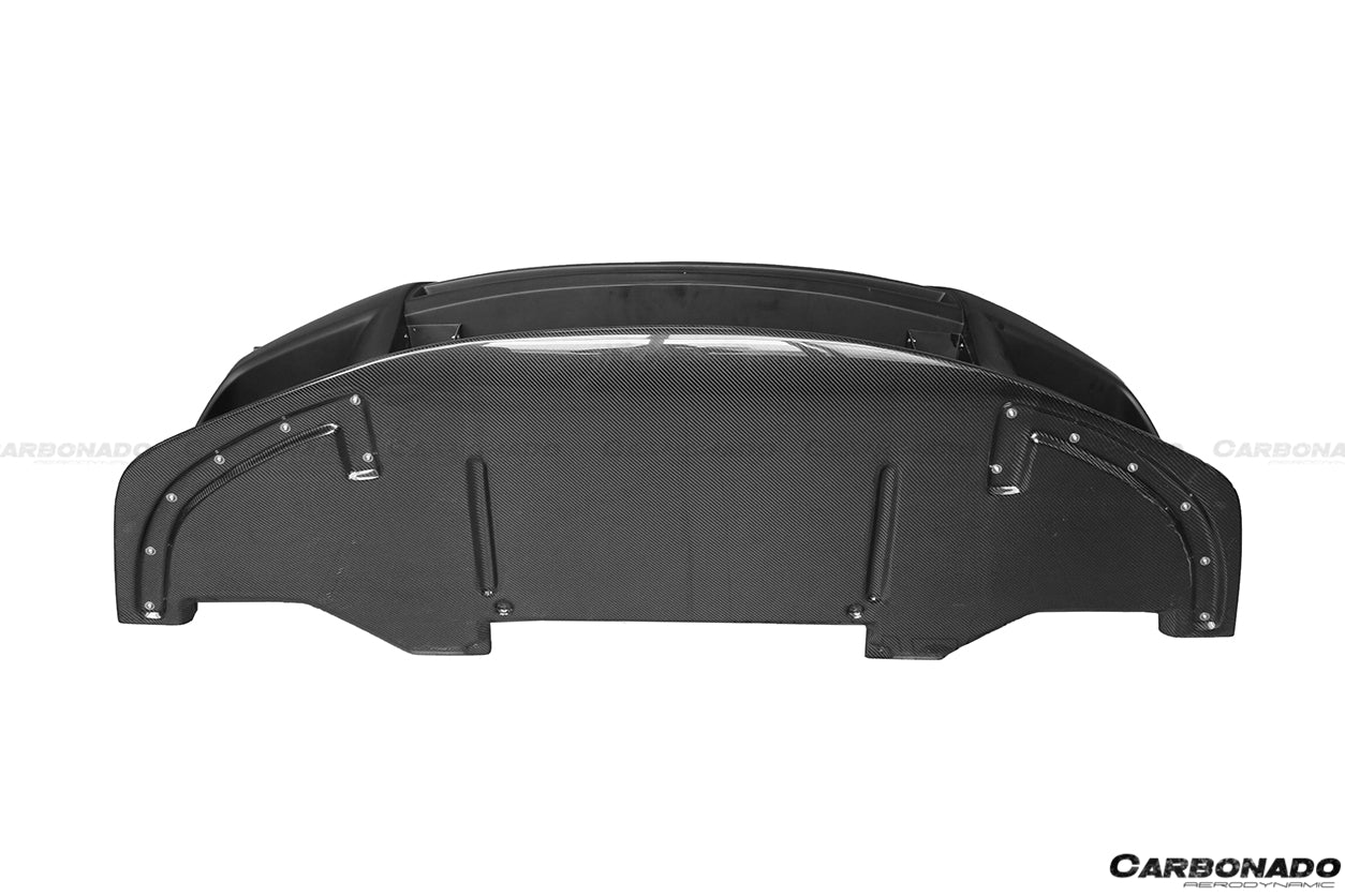 2008-2023 Nissan GTR R35 CBA DBA TPR Style Partial Carbon Fiber Front Bumper - DarwinPRO Aerodynamics