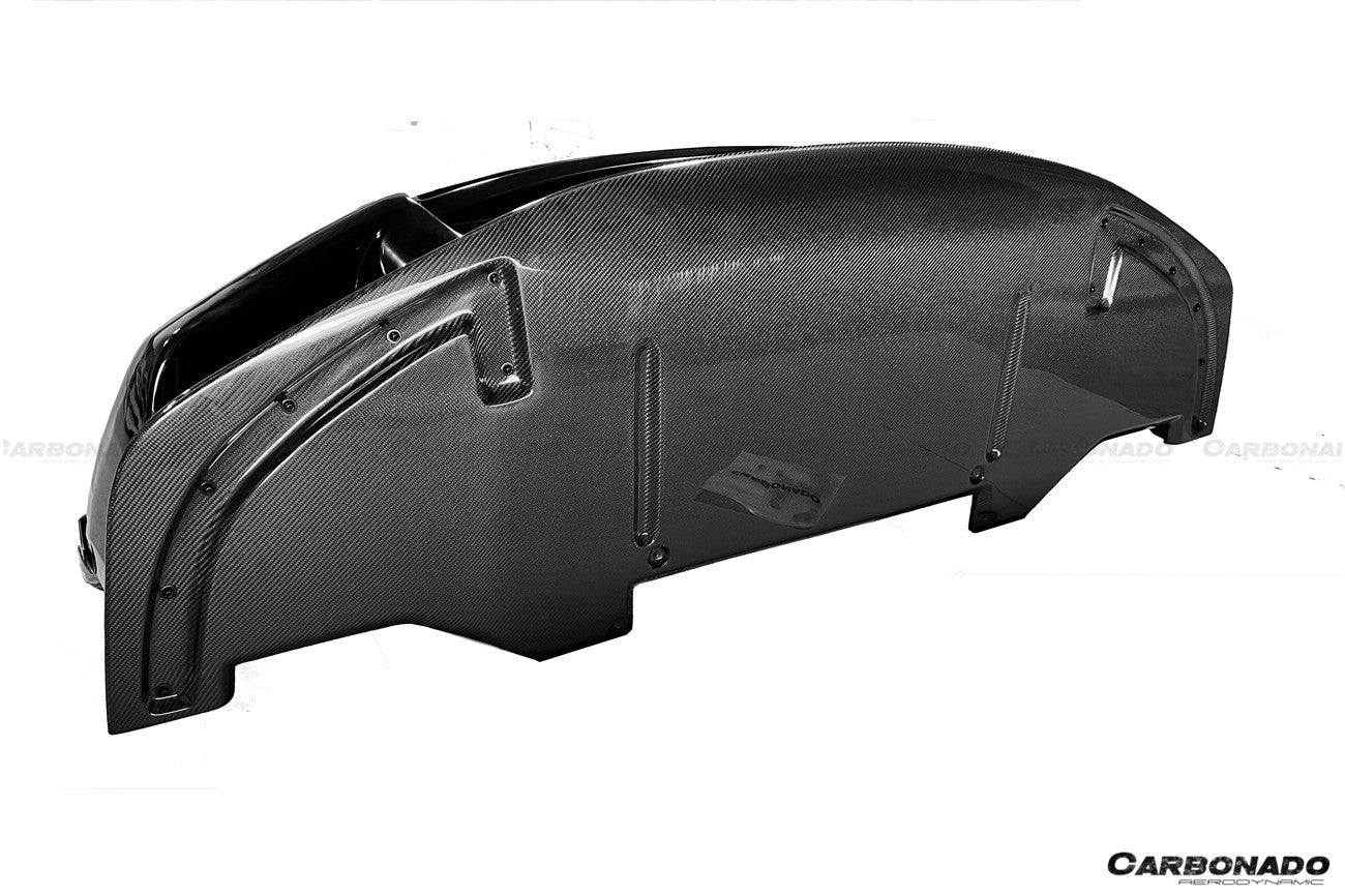 2008-2023 Nissan GTR R35 CBA DBA TPR Style Partial Carbon Fiber Front Bumper - DarwinPRO Aerodynamics