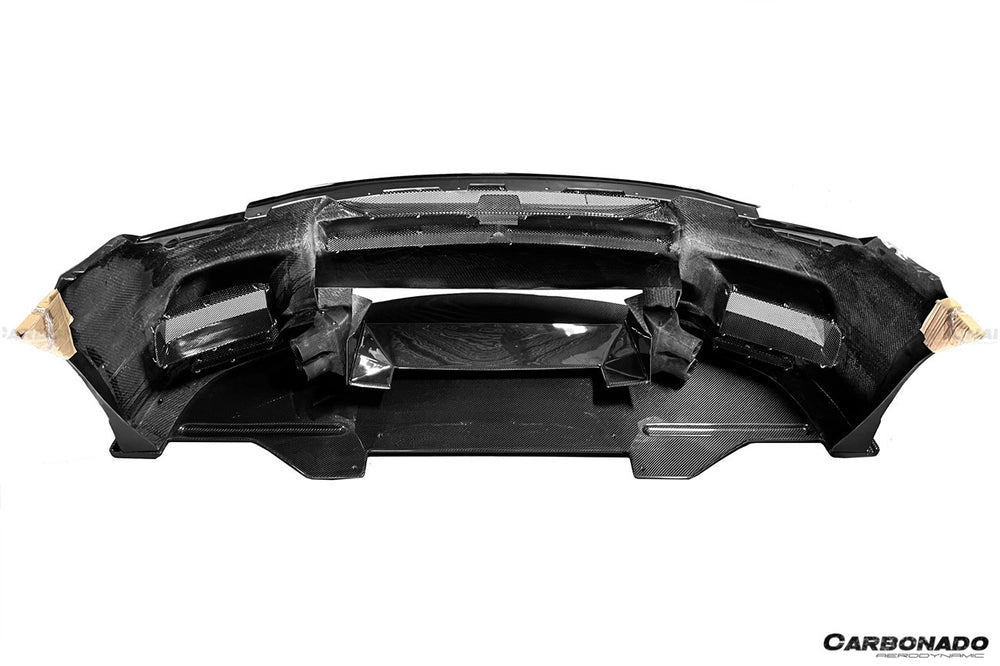 2008-2023 Nissan GTR R35 CBA DBA TPR Style Partial Carbon Fiber Front Bumper - DarwinPRO Aerodynamics