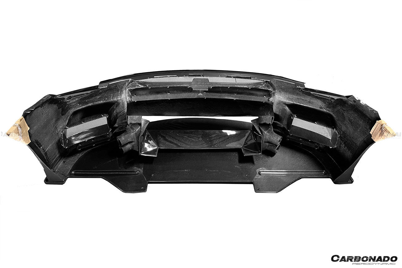 2008-2023 Nissan GTR R35 CBA DBA TPR Style Partial Carbon Fiber Front Bumper - DarwinPRO Aerodynamics