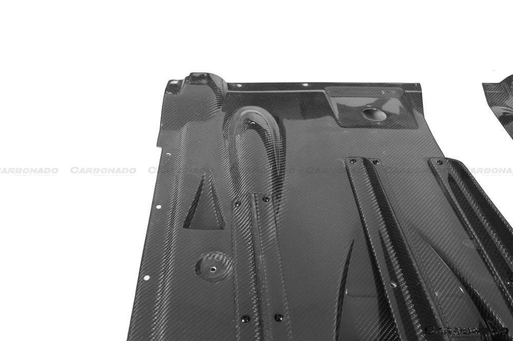 2008-2023 Nissan GTR R35 CBA DBA EBA TS Style Rear Bumper with Diffuser Undertray And Fins - DarwinPRO Aerodynamics