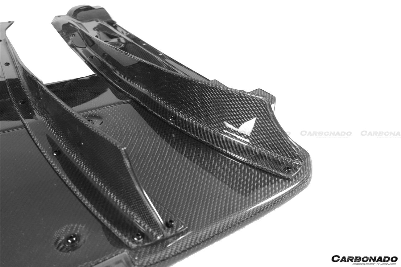 2008-2023 Nissan GTR R35 CBA DBA EBA TS Style Rear Bumper with Diffuser Undertray And Fins - DarwinPRO Aerodynamics