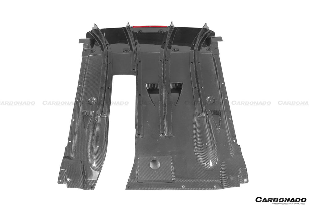2008-2023 Nissan GTR R35 CBA DBA EBA TS Style Rear Bumper with Diffuser Undertray And Fins - DarwinPRO Aerodynamics