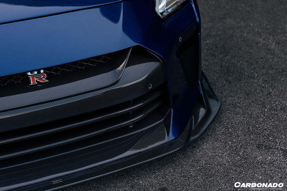 Parachoques delantero estilo TS Nissan GTR R35 CBA/DBA/EBA 2008-2022