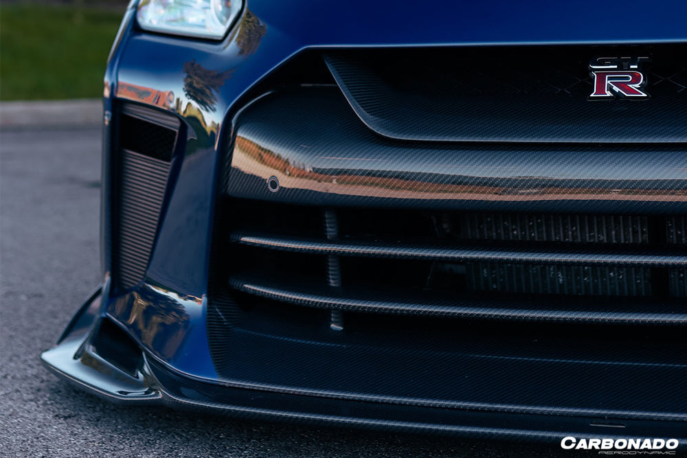 Parachoques delantero estilo TS Nissan GTR R35 CBA/DBA/EBA 2008-2022