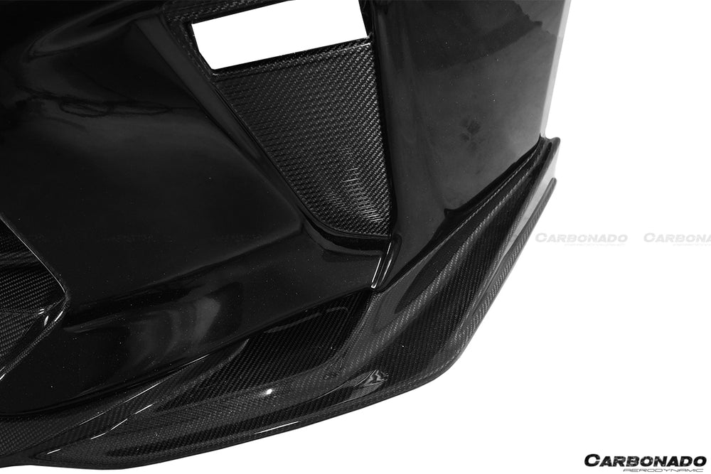 Parachoques delantero estilo TS Nissan GTR R35 CBA/DBA/EBA 2008-2022