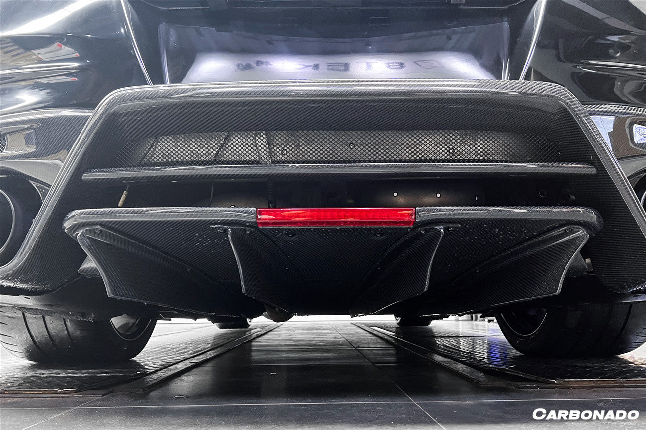 2008-2023 Nissan GTR R35 CBA DBA EBA TS Style Rear Bumper with Diffuser Undertray And Fins - DarwinPRO Aerodynamics