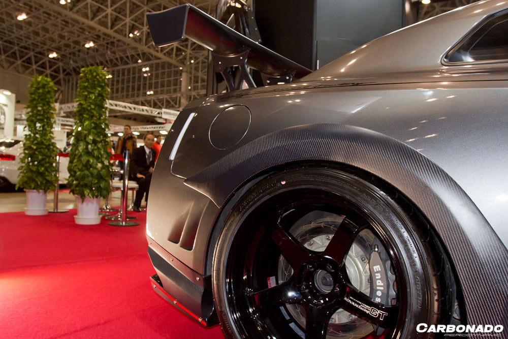 2008-2023 Nissan GTR R35 CBA DBA EBA VA Style Rear Fender Flare