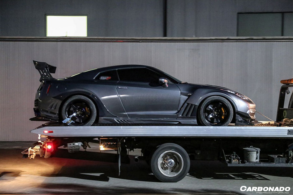 2008-2023 Nissan GTR R35 CBA DBA EBA VA Style Rear Fender Flare
