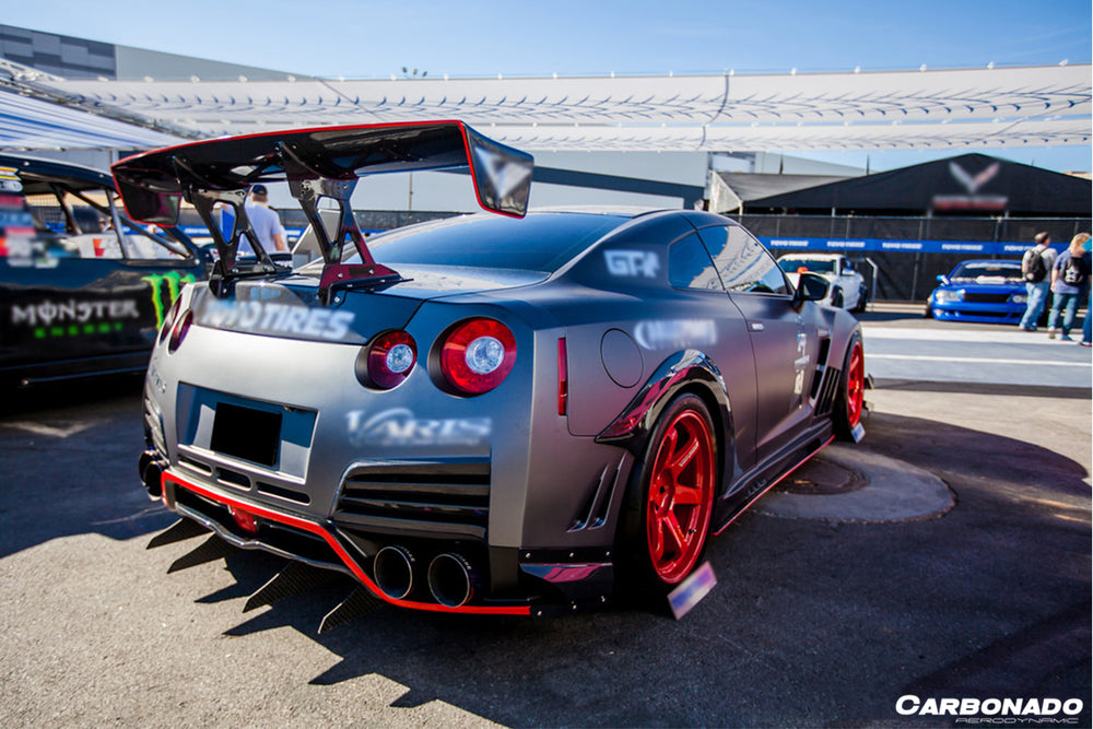 2008-2023 Nissan GTR R35 CBA DBA EBA VA Style Rear Fender Flare