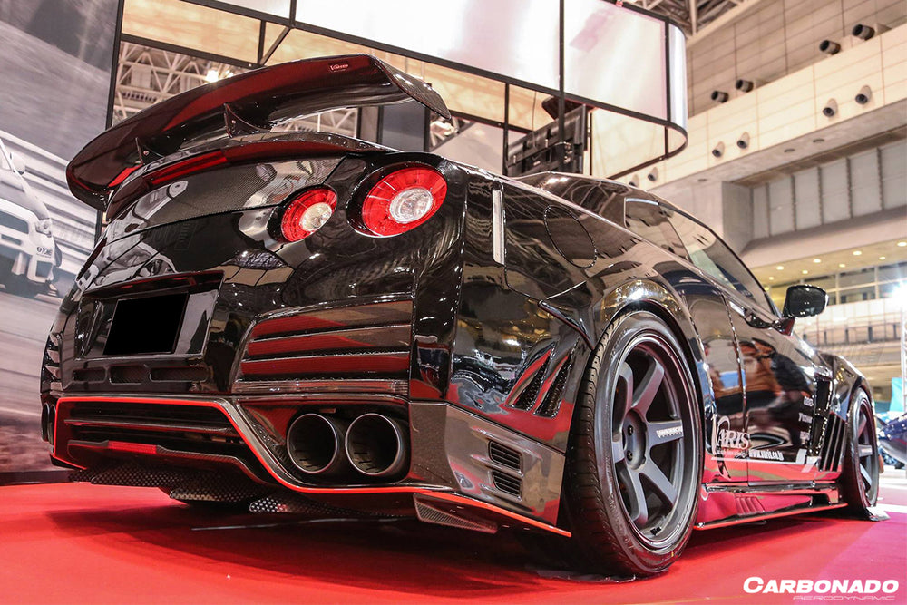 2008-2023 Nissan GTR R35 CBA DBA EBA VA Style Rear Fender Flare