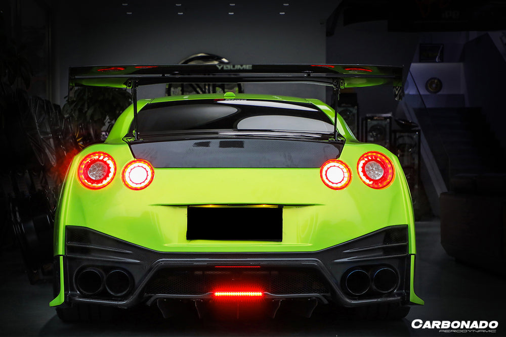 2008-2023 Nissan GTR R35 CBA DBA EBA VTX Style Trunk Spoiler - DarwinPRO Aerodynamics