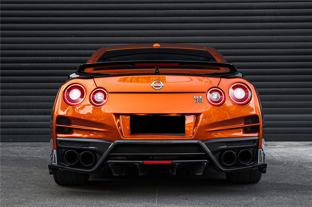 2008-2022 Nissan GTR R35 CBA & DBA & EBA TS Style Rear Bumper with ...