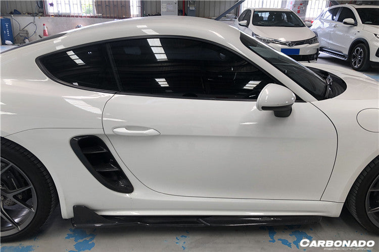 2017-2025 Porsche 718 Cayman Boxster AM Style Carbon Fiber Full Body Kit