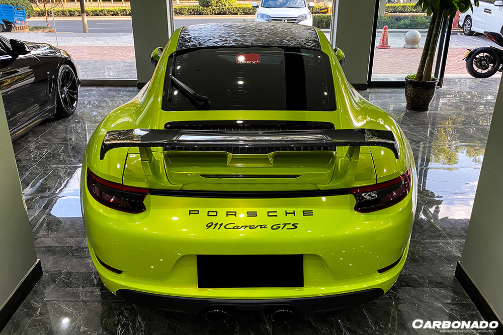 2016-2019 Porsche 911 991.2 Carrera & S & 4S & GTS TA Style Trunk Spoiler Wing - DarwinPRO Aerodynamics