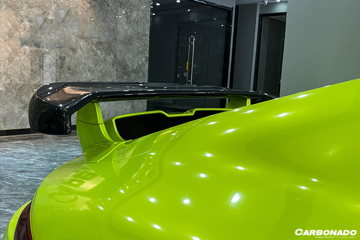 2016-2019 Porsche 911 991.2 Carrera & S & 4S & GTS TA Style Trunk Spoiler Wing - DarwinPRO Aerodynamics