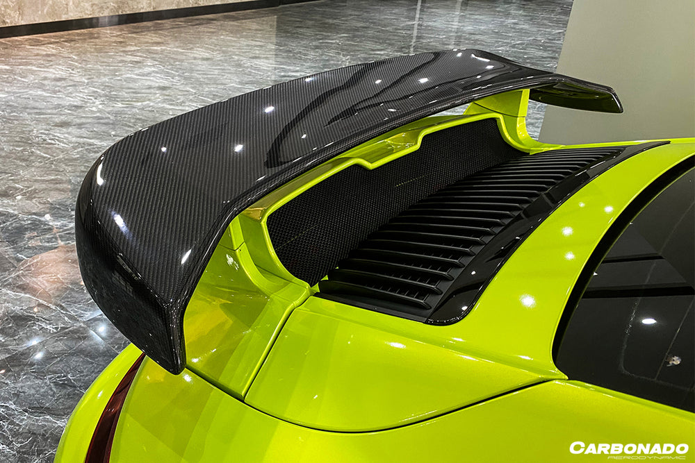 2016-2019 Porsche 911 991.2 Carrera & S & 4S & GTS TA Style Trunk Spoiler Wing - DarwinPRO Aerodynamics