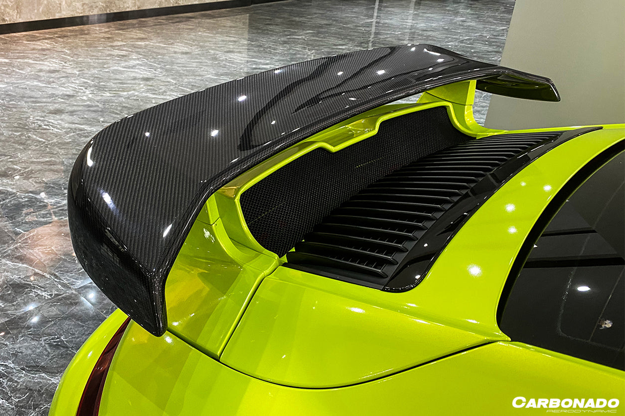2016-2019 Porsche 911 991.2 Carrera & S & 4S & GTS TA Style Trunk Spoiler Wing - DarwinPRO Aerodynamics