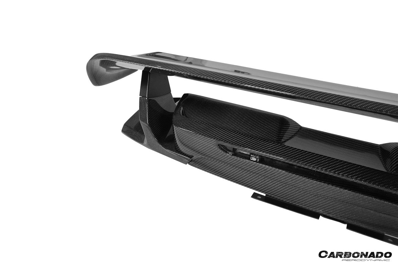 2016-2019 Porsche 911 991.2 Carrera & S & 4S & GTS TA Style Trunk Spoiler Wing - DarwinPRO Aerodynamics