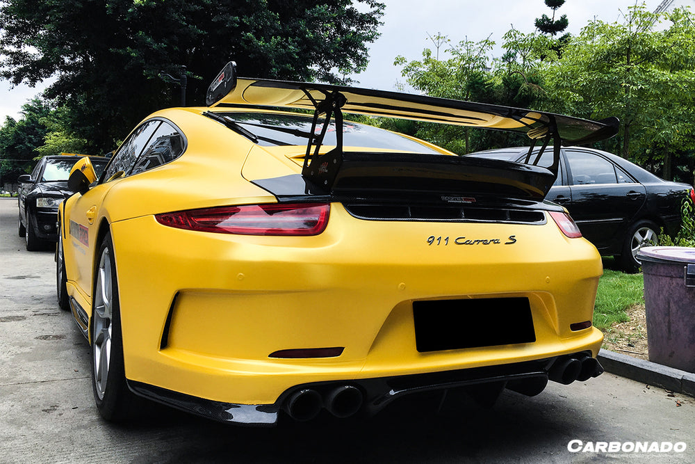 2016-2019 Porsche 911 991.2 Carrera & S & 4S & 4 & T & GTS VRS-GT Style Trunk Spoiler Wing - DarwinPRO Aerodynamics