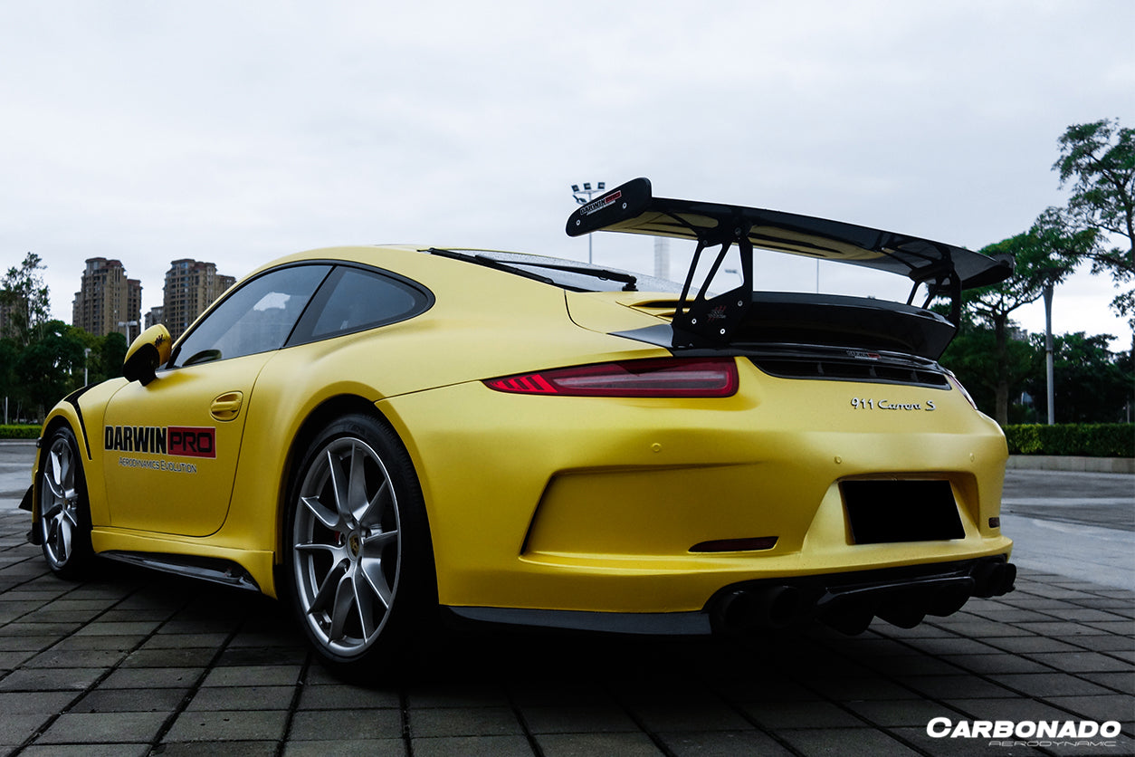 2016-2019 Porsche 911 991.2 Carrera & S & 4S & 4 & T & GTS VRS-GT Style Trunk Spoiler Wing - DarwinPRO Aerodynamics