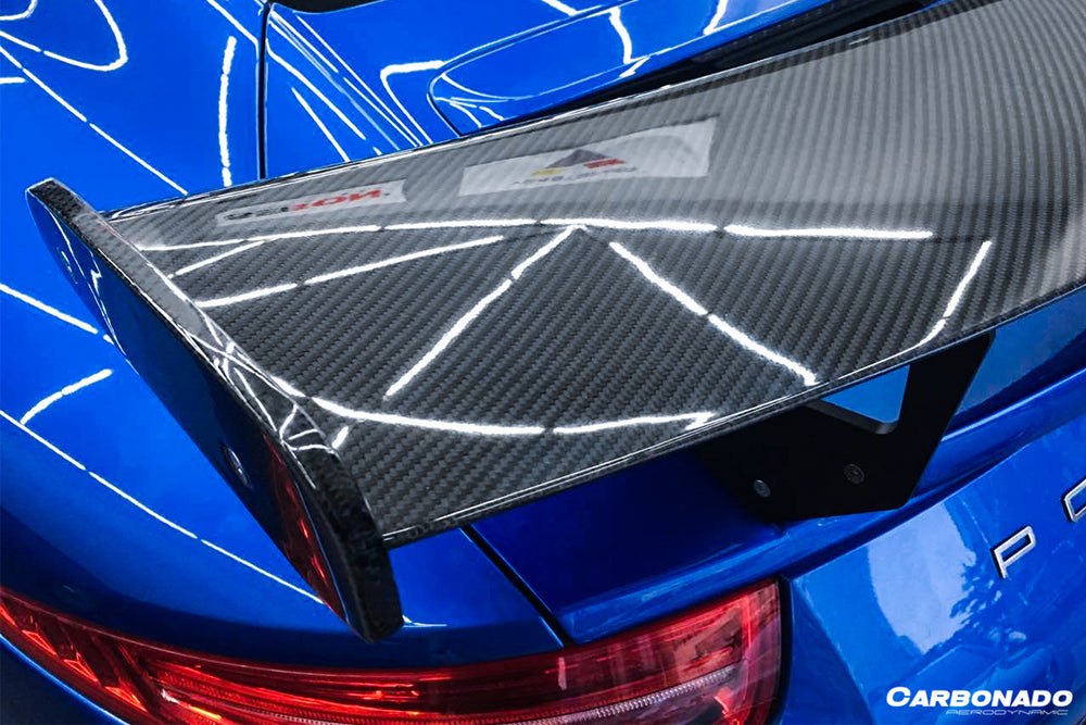 2016-2019 Porsche 911 991.2 Carrera & S & 4S & 4 & T & GTS VRS-GT Style Trunk Spoiler Wing - DarwinPRO Aerodynamics