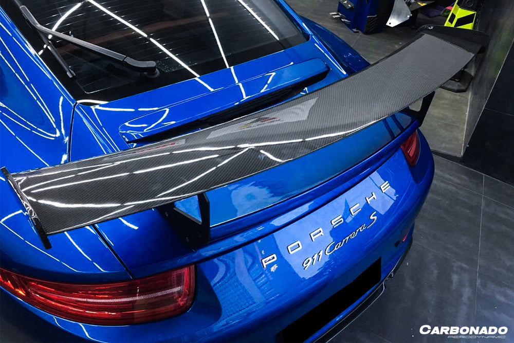 2016-2019 Porsche 911 991.2 Carrera & S & 4S & 4 & T & GTS VRS-GT Style Trunk Spoiler Wing - DarwinPRO Aerodynamics