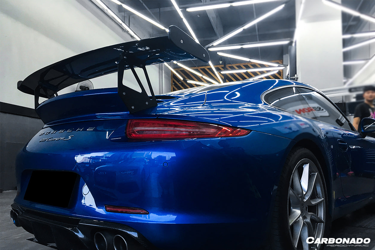 2016-2019 Porsche 911 991.2 Carrera & S & 4S & 4 & T & GTS VRS-GT Style Trunk Spoiler Wing - DarwinPRO Aerodynamics