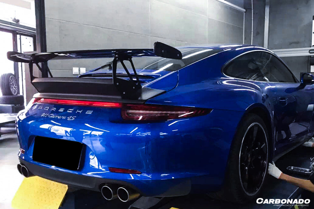 2016-2019 Porsche 911 991.2 Carrera & S & 4S & 4 & T & GTS VRS-GT Style Trunk Spoiler Wing - DarwinPRO Aerodynamics