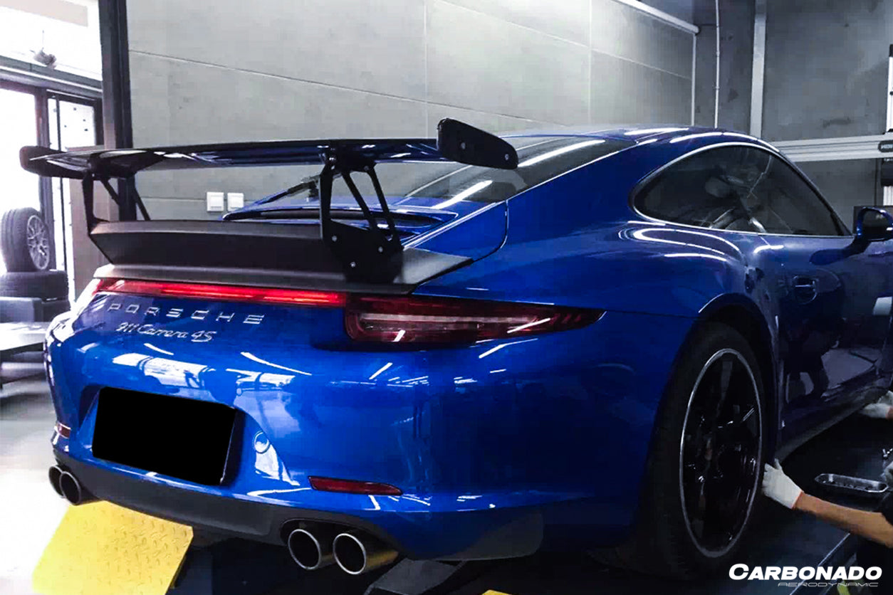 2016-2019 Porsche 911 991.2 Carrera & S & 4S & 4 & T & GTS VRS-GT Style Trunk Spoiler Wing - DarwinPRO Aerodynamics
