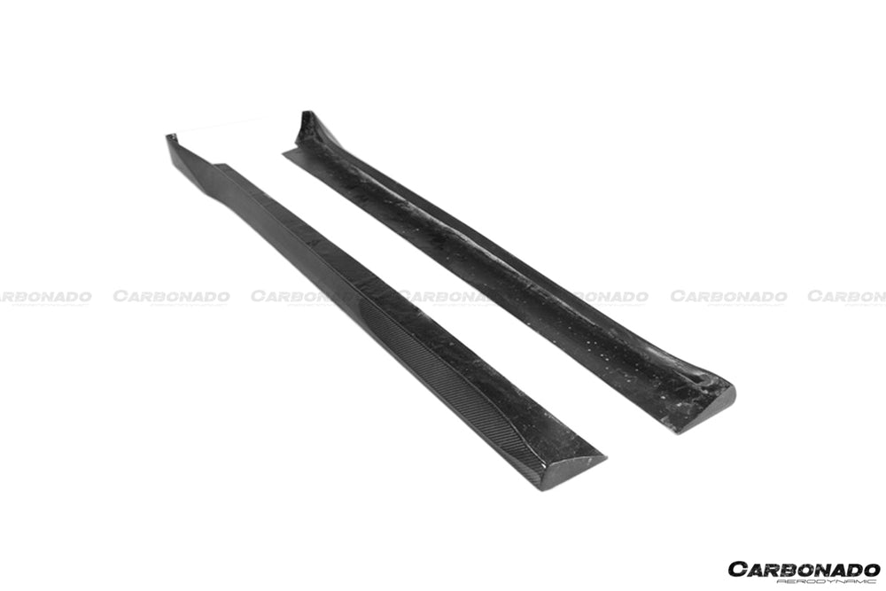 2016-2019 Porsche 911 991.2 Carrera S OD Style Side Skirts - DarwinPRO Aerodynamics