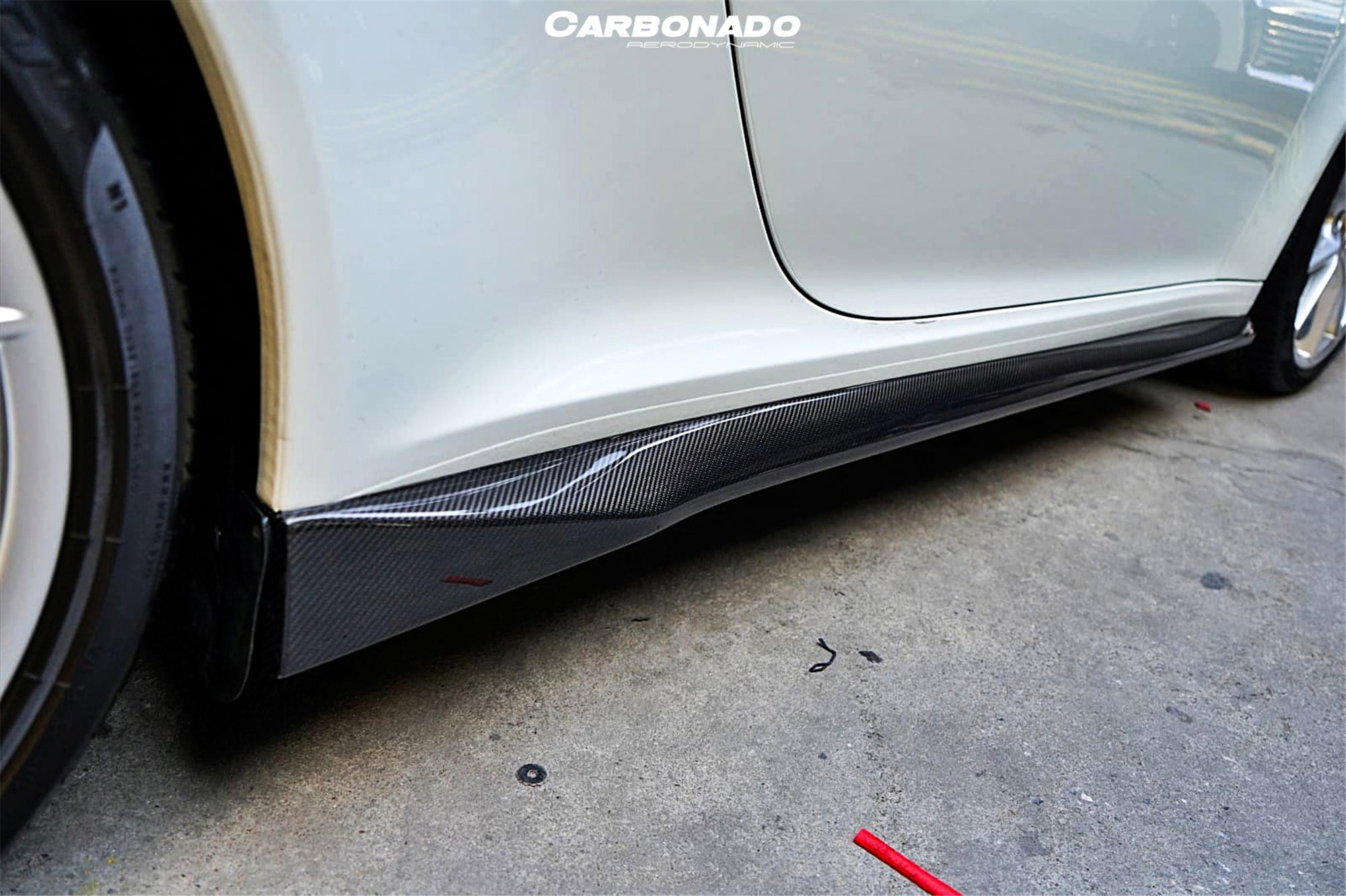 2016-2019 Porsche 911 991.2 Carrera S OD Style Side Skirts - DarwinPRO Aerodynamics