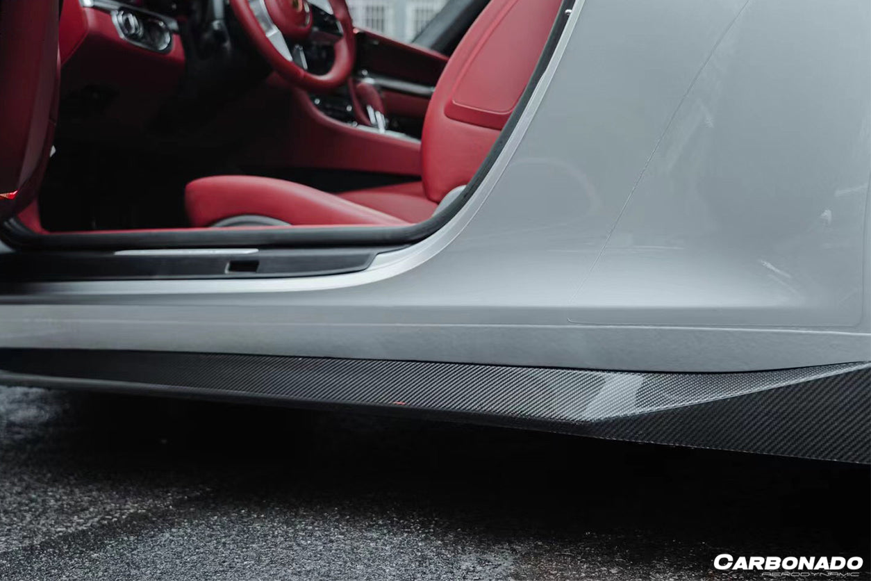 2016-2019 Porsche 911 991.2 Carrera S OD Style Side Skirts - DarwinPRO Aerodynamics