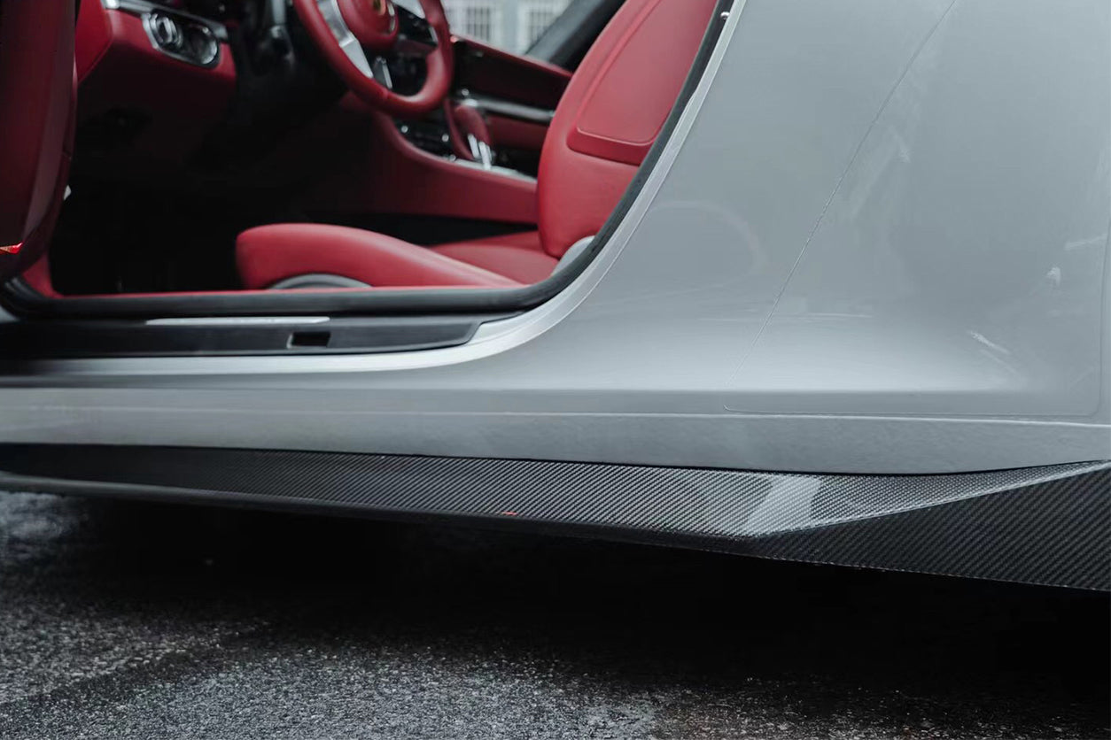 2016-2019 Porsche 911 991.2 Carrera S OD Style Side Skirts - DarwinPRO Aerodynamics