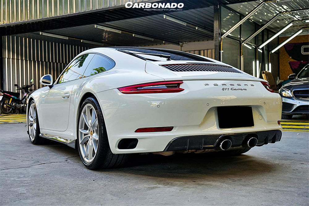2016-2019 Porsche 911 991.2 Carrera S OD Style Side Skirts - DarwinPRO Aerodynamics