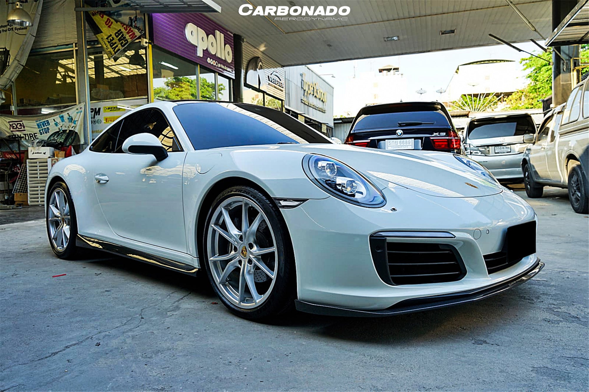 2016-2019 Porsche 911 991.2 Carrera S OD Style Side Skirts - DarwinPRO Aerodynamics