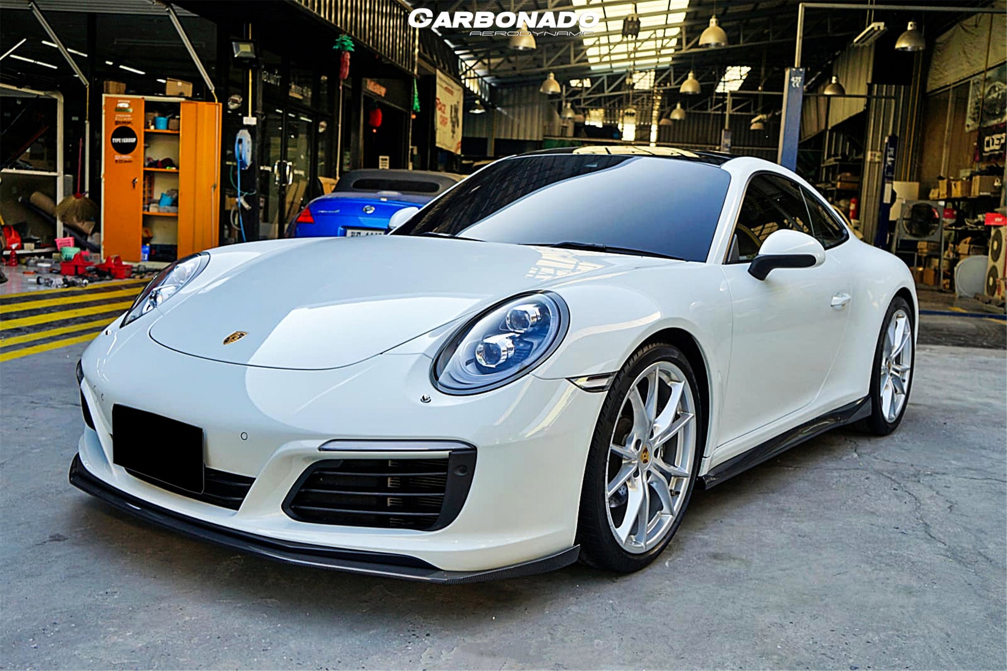 2016-2019 Porsche 911 991.2 Carrera S OD Style Side Skirts - DarwinPRO Aerodynamics