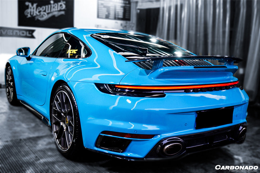 Parachoques trasero estilo Turbo Porsche 911 992 Carrera/S/4/4S/Targa/Cabriolet 2019-2023