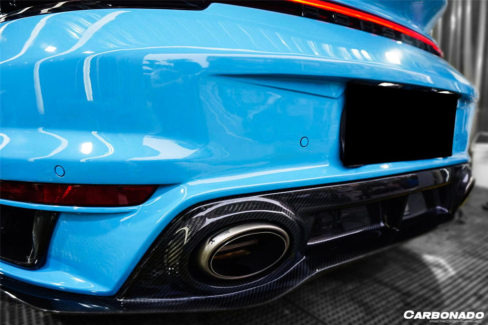 Parachoques trasero estilo Turbo Porsche 911 992 Carrera/S/4/4S/Targa/Cabriolet 2019-2023