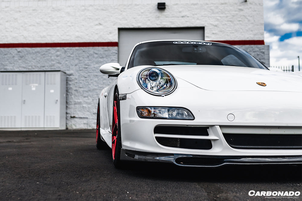 2005-2008 Porsche 911 997.1 Carrera & S & 4S EM Style Front Lip