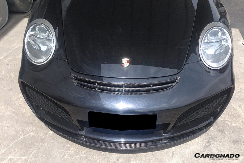 2005-2012 Porsche 911 997 Carrera & S & 4S & Turbo & 06-12 Cayman & Boxster 987 TA Style Hood - DarwinPRO Aerodynamics