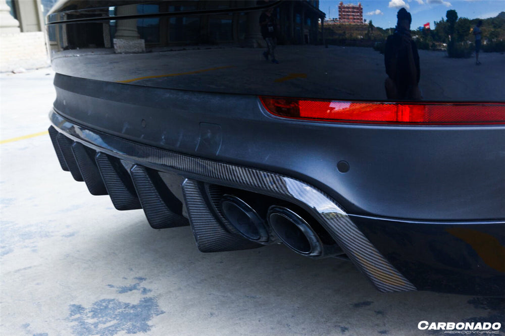 2019-2022 Porsche 959.1 Cayenne S &amp; E-Hybrid Labio trasero estilo OD