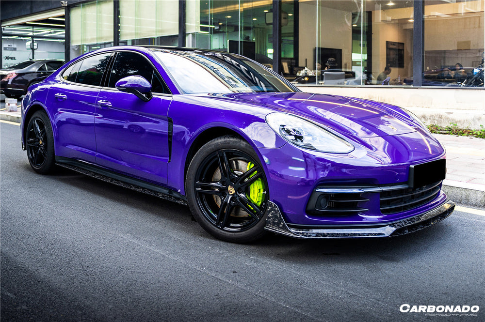 2017-2023 Porsche Panamera 971 4 & 4S & GTS & Turbo S OD Style Front Lip