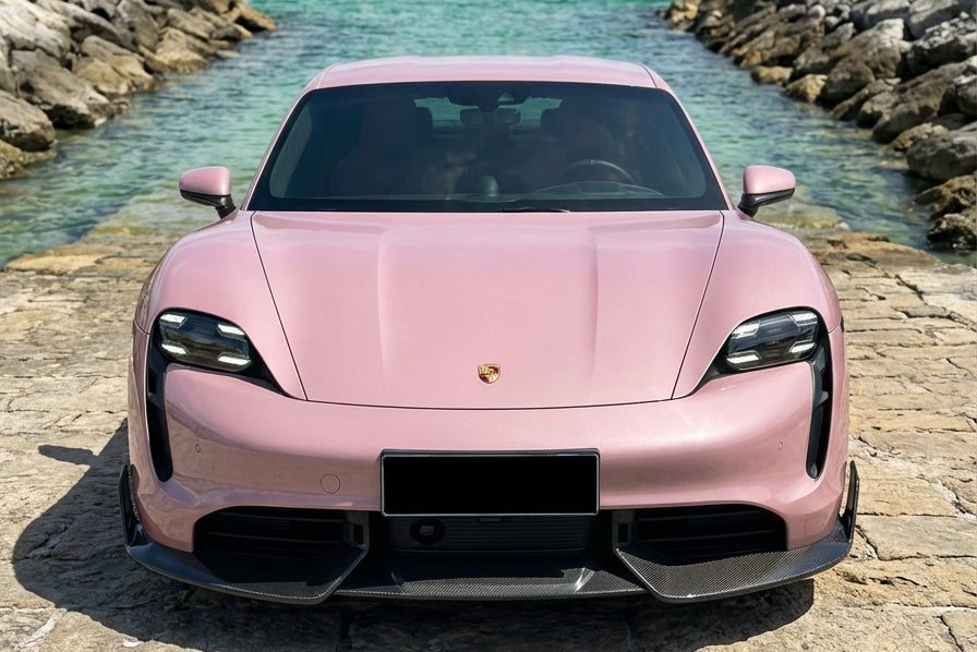 2020-2024 Porsche Taycan Sedan, ST, CT CADO Style Front Lip | Fits