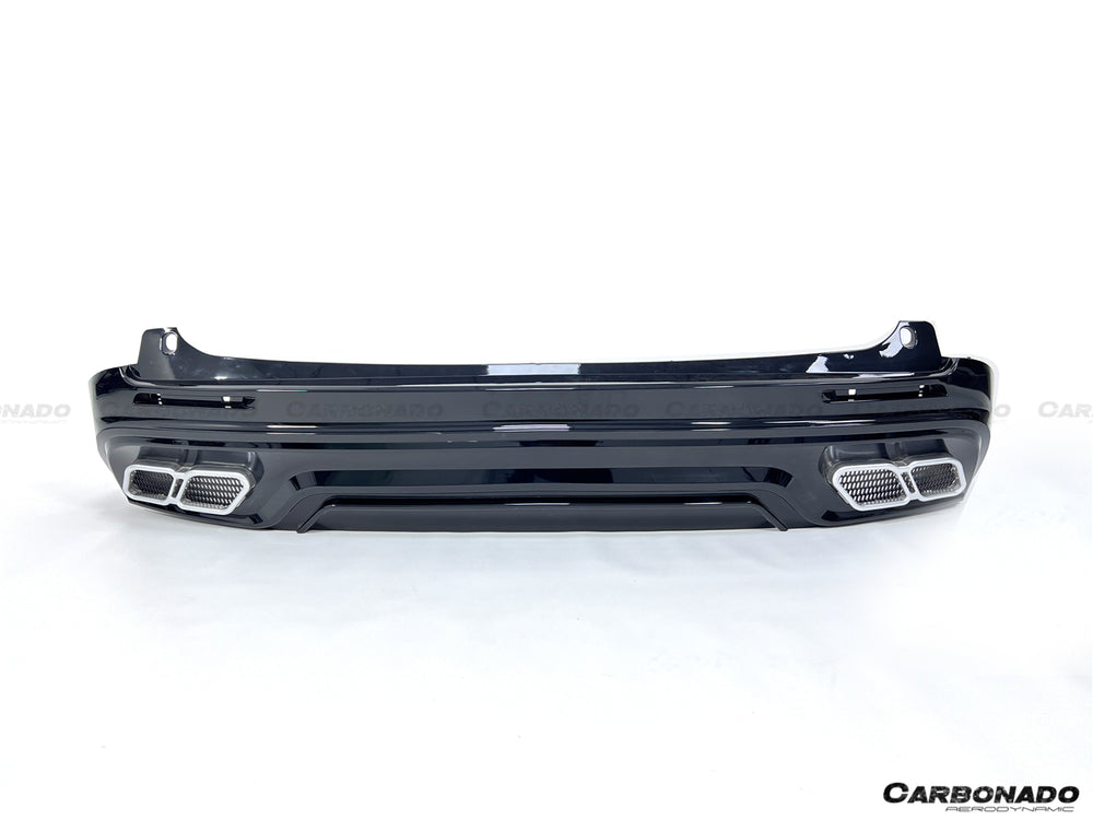 2021-UP Toyota Sienna Thunder Style Plastic Rear Diffuser with Tips