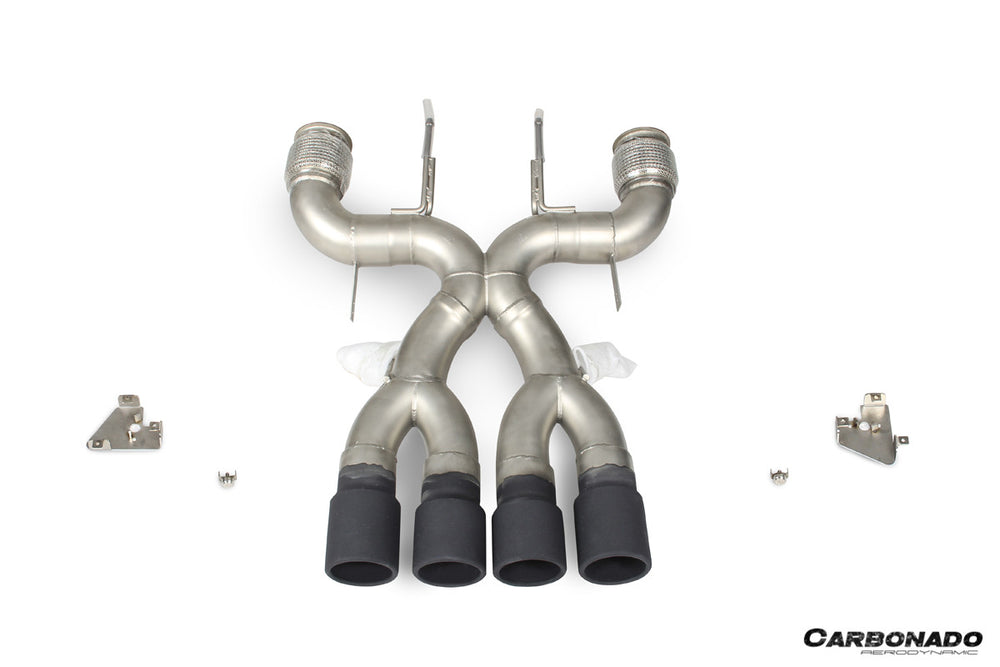 Parachoques trasero y alerón estilo 765LT de los McLaren 720s 2017-2022