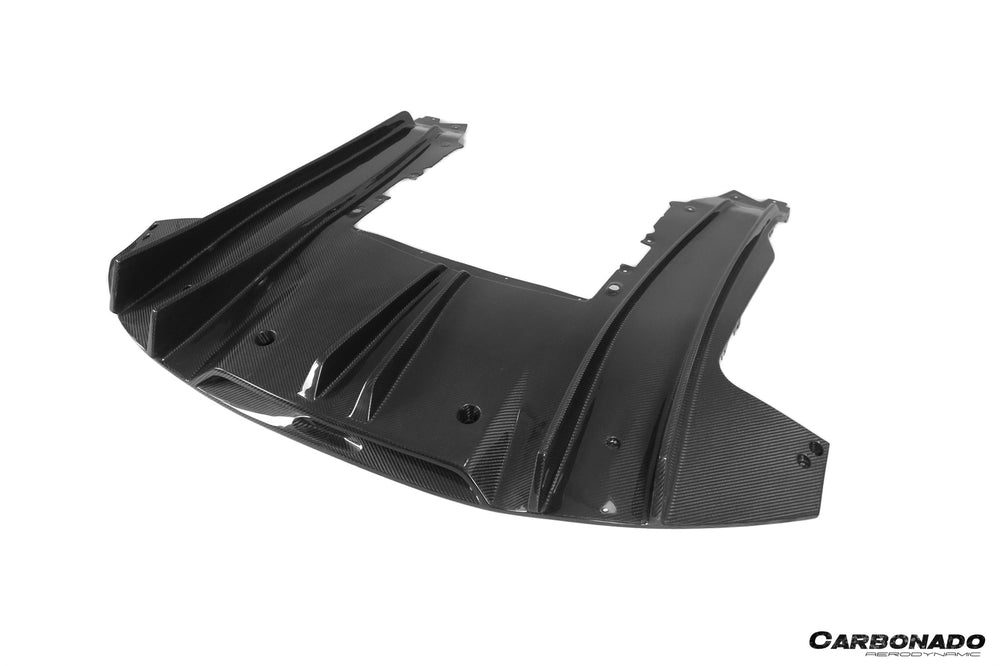 2020-2023 McLaren GT WP Style DRY Carbon Fiber Rear Diffuser Lip