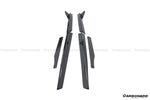  2023-2025 Tesla Model 3 LCI Turbo Style Carbon Fiber Pattern Look Body Kit 