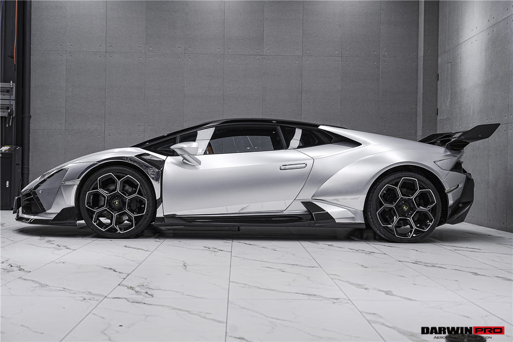 DarwinPRO 2015-2019 Lamborghini Huracan LP610 LP580 Coupe Only BKSSII Style Full Wide Body Kit - DarwinPRO Aerodynamics